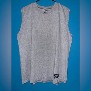 Vintage gray Nike basketball sleeve less tank top